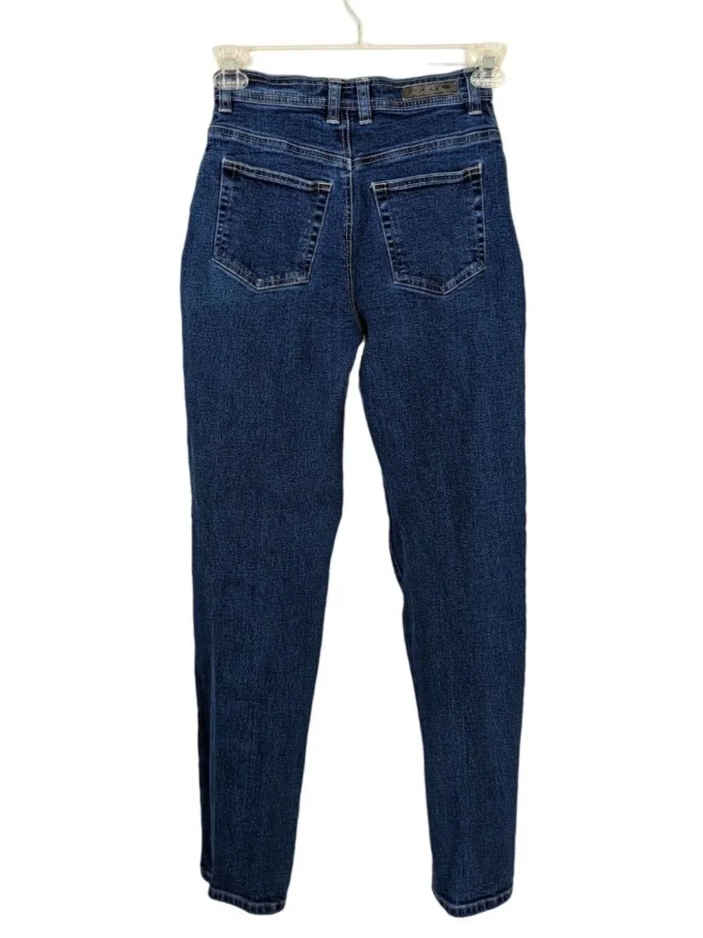 Vintage Gloria Vanderbilt Womens Jeans 8 High Rise Stretch Blue Denim 90s Classi